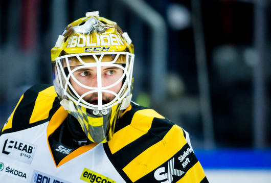 Skellefteås målvakt Gustaf Lindvall