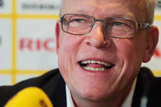 Bläddra bland fler bilder av Fotboll, Sverige, presskonferens