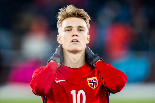 Martin Ødegaard of Norway