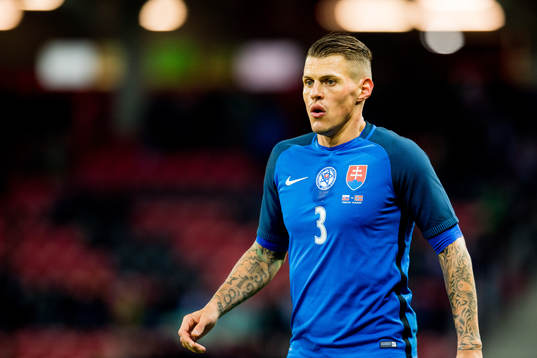 Martin Skrtel of Slovakia