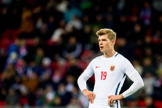 Alexander Sørloth of Norway