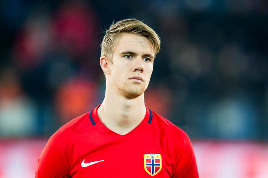 Kristoffer Ajer of Norway