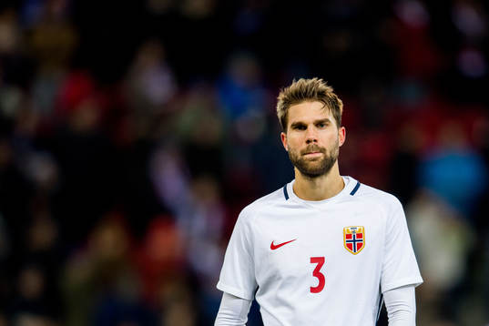 Jørgen Skjelvik of Norway looks dejected