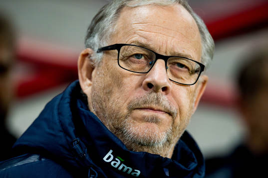 Lars Lagerbäck, head coach of Norway