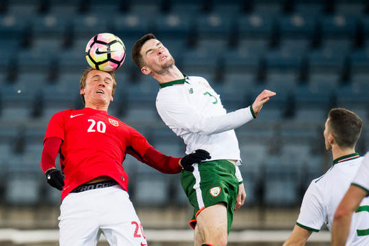 Runar Espejord of Norway and Corey Whelan of Ireland