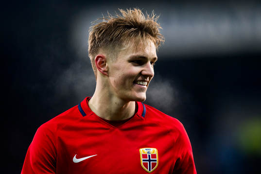 Martin Ødegaard of Norway