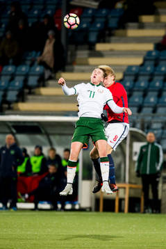 Ronan Curtis of Ireland and Morten Thorsby of Norway