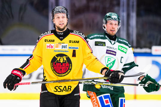 Luleås Johan Harju och Färjestads Alexander Johansson