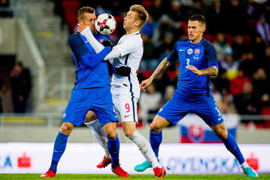 Jan Durica of Slovakia and Alexander Toft Søderlund of