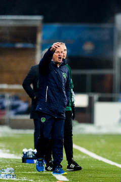 Noel King, coach of Ireland