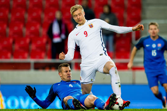 Jan Durica of Slovakia and Alexander Toft Søderlund of