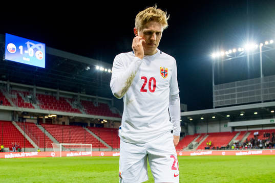 Bläddra bland fler bilder av Football, International friendly, Slovakia - Norway