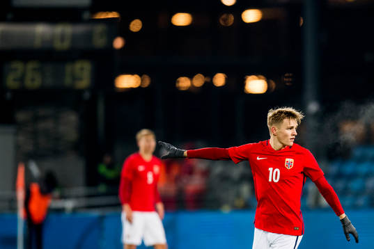 Martin Ødegaard of Norway