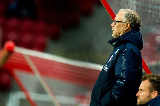 Lars Lagerbäck, head coach of Norway