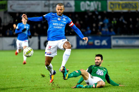 Trelleborgs Salif Camara Jönsson och Jönköpings André