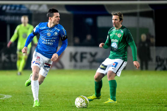 Trelleborgs Kristian Haynes och Jönköpings Christos