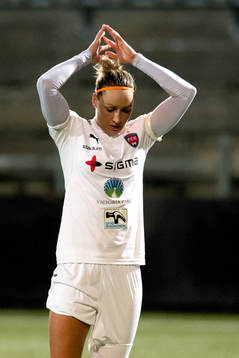 Rosengårds Sanne Troelsgaard Nielsen deppar