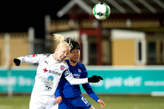 Rosengårds Caroline Seger och Chelseas Ji Soyun