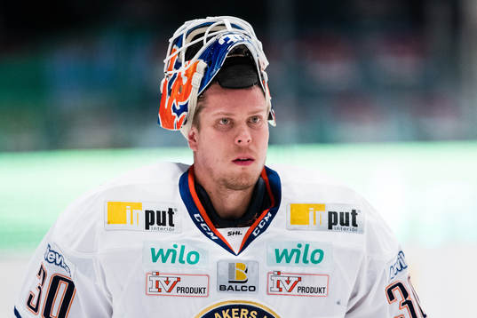 Växjös målvakt Viktor Fasth