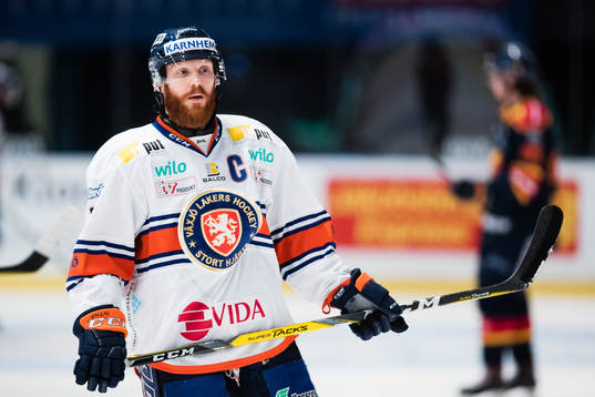 Växjös Liam Reddox deppar