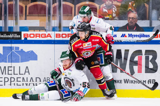 Frölundas Simon Hjalmarsson, Luleås Einar Emanuelsson och