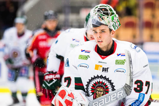 Frölundas målvakt Johan Gustafsson