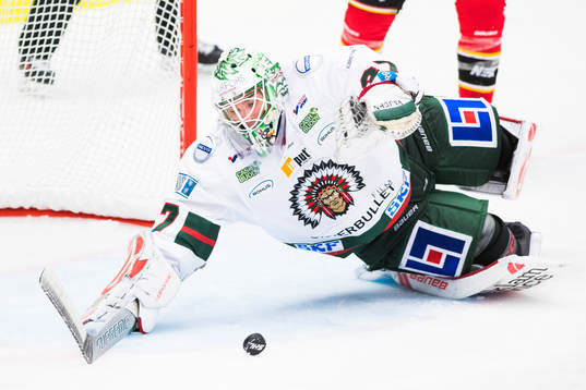 Frölundas målvakt Johan Gustafsson