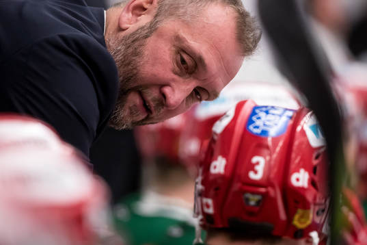 Moras assisterande tränare Mikael Johansson  i