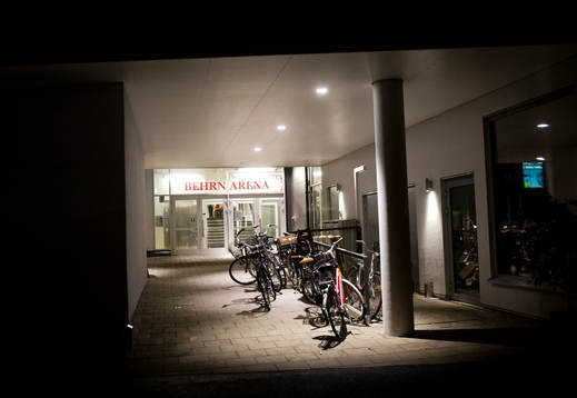 En entré till Behrn Arena