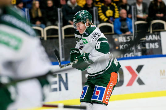 Färjestads Lucas Nordsäter utgår med smärtor i knäet