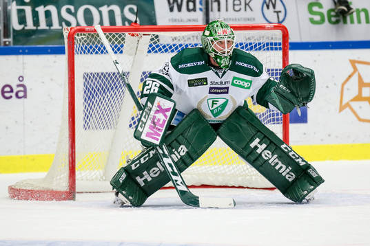 Färjestads målvakt Stefan Steen