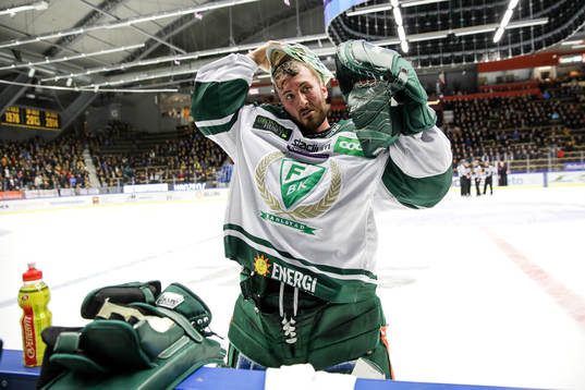 Färjestads målvakt Stefan Steen