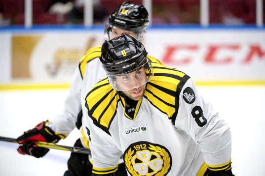 Brynäs Aaron Palushaj deppar
