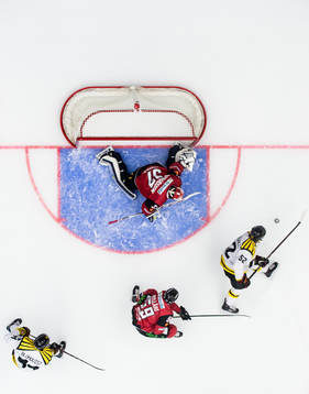Brynäs Christopher Liljewall och Jacob Blomqvist Malmö