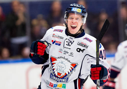 Linköpings Ken André Olimb jublar