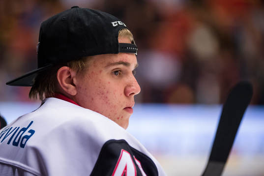 Malmö Redhawks målvakt Anton Malmborg