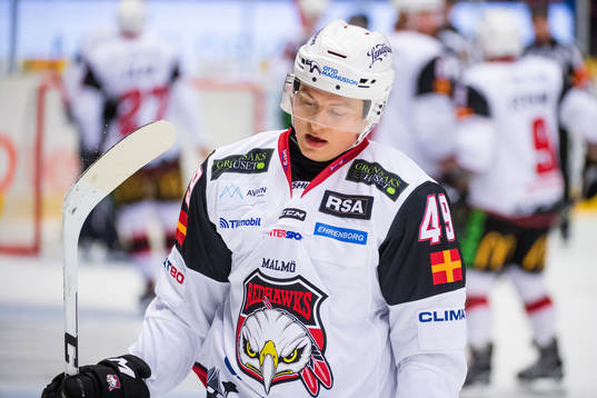 Malmö Redhawks Rhett Rakhshani deppar