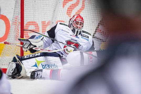 Malmö Redhawks målvakt Jonas Gunnarsson