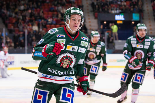 Frölundas Victor Olofsson jublar