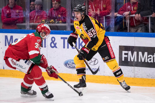 Moras Jacob Nilsson och Luleås Karl Fabricius  i