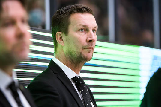 Färjestads tränare Johan Pennerborn