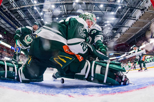 Färjestads målvakt Stefan Steen