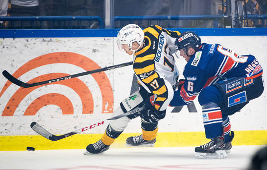 Växjös Linus Högberg och Skellefteås Pär Lindholm