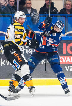 Växjös Daniel Rahimi och Skellefteås Michael Kostka