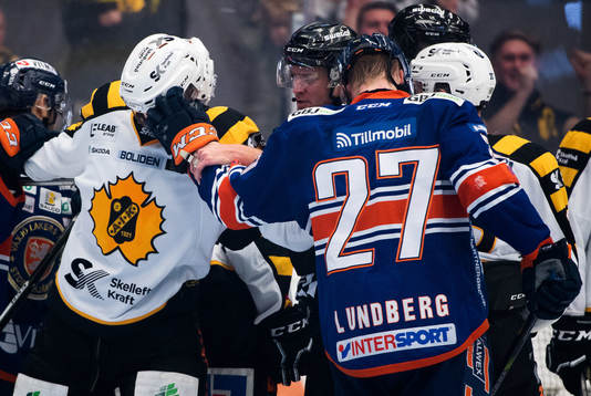 Växjös Martin Lundberg och Skellefteås Filip Berglund