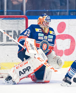 Växjös målvakt Viktor Andrén