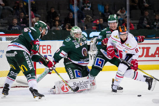 Örebros Tyson Spink mot Frölundas Christoffer Ehn,