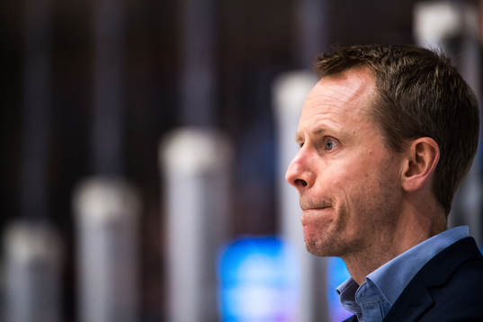 Djurgårdens tränare Robert Ohlsson deppar