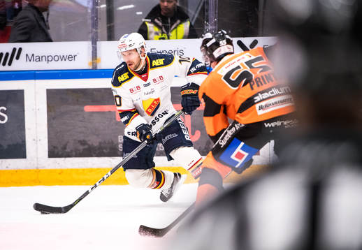 Djurgårdens Niclas Bergfors och Karlskronas David Printz