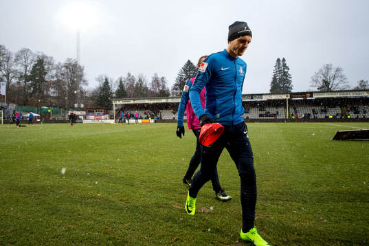 Trelleborgs Kristian Haynes lämnar planen